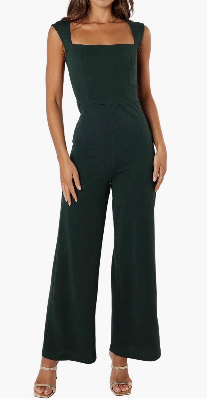 NWT PETAL + PUP Iris Jumpsuit EMERALD SIZE XS (AS2)